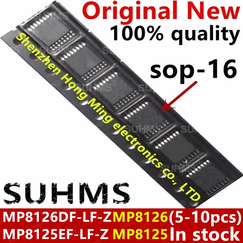 (5-10 peças) 100% Novo MP8126DF-LF-Z MP8126DF MP8126 MP8125EF-LF-Z MP8125EF MP8125 sop-16