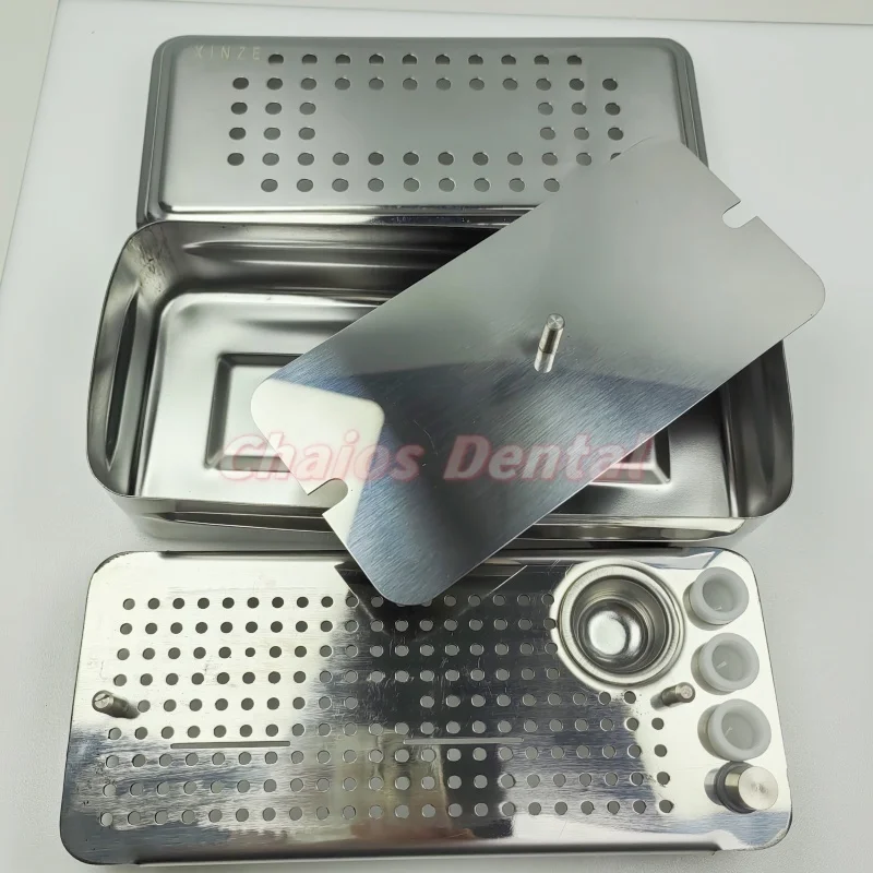 1 Set Dental PRF Platelet Rich Fibrin Box CGF Filling Instruments Set Dentistry Lab GRF Box PRF Preparation Press Membrane Tool