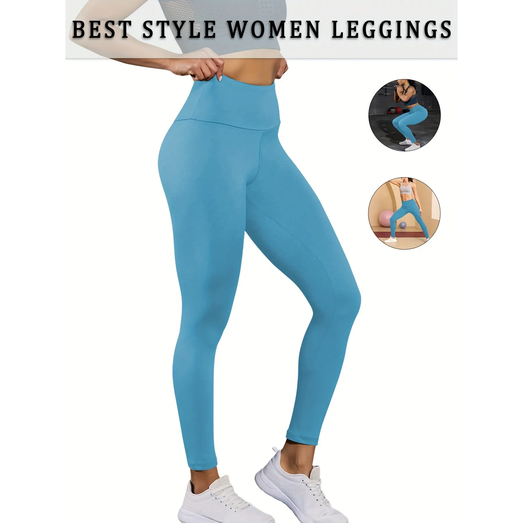 

High Waist Yoga Pants Women's Fashion Summer Wear Comfortable Breathable Stretchy Color Yoga Pants