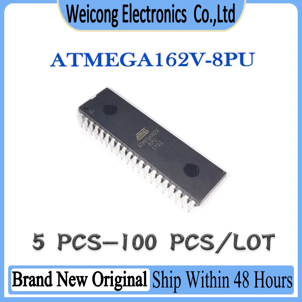 ATMEGA ATMEGA162 ATMEGA162V ATMEGA162V-8PU ATMEGA162V-8P New Original IC Chip DIP-40