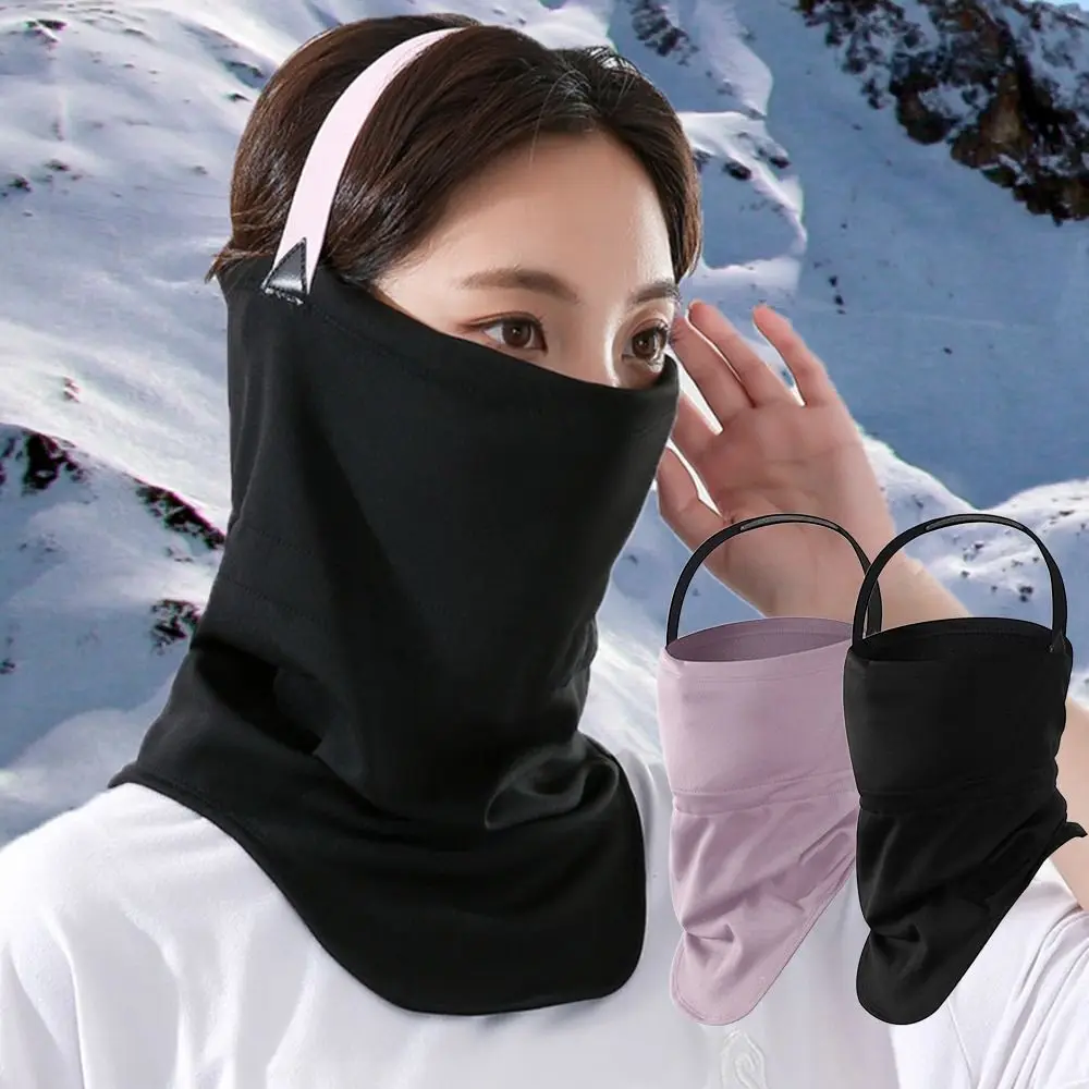 Windproof Thermal Mask Coldproof Motocross Motorcycle Helmet Liner Hats Face Mask Balaclava Climbing Running Riding Hood