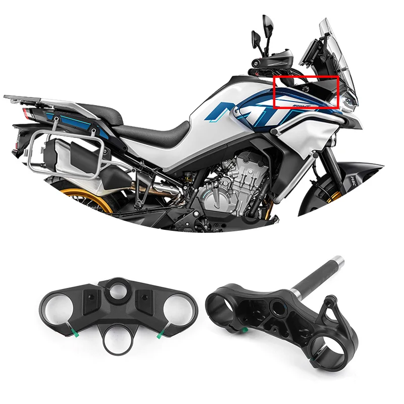 For CFMOTO 800MT  Triple Clamp Upper Lower Connecting Plate CF800MT CF800-5 800 MT MT800 Motorcycle Original Parts