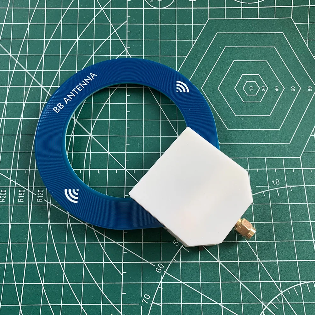 Antena de bucle MW SW portátil de 9,9 KHz-181MHz, miniantena BB de anillo pequeño para receptor SDR de malaquita, TEF6686