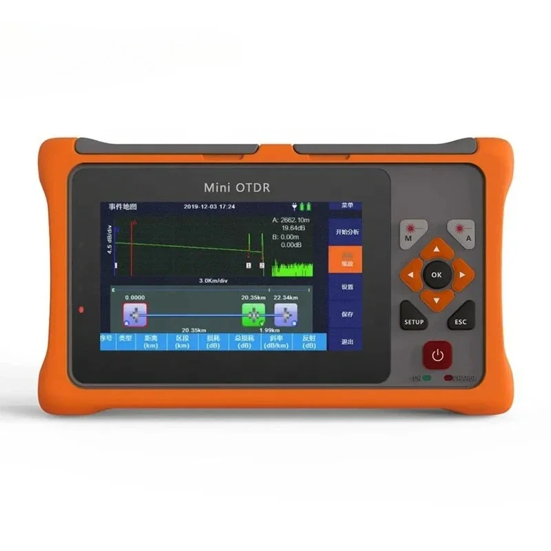 

OTDR mini HYX-715B 1310нм 1550нм 1625нм, оптический рефлектометр для оптоволокна, мини-OTDR