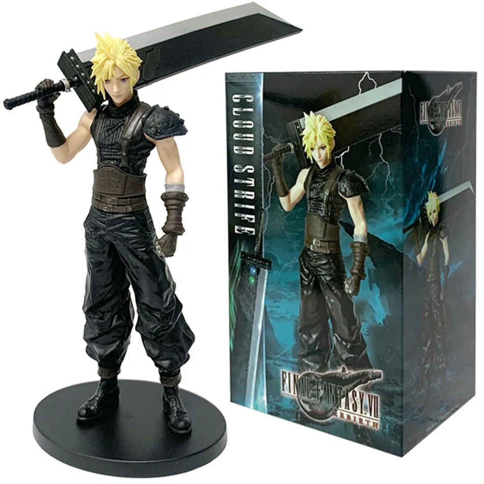 Cloud Strife نسخة طبعة جديدة من شخصيات الحركة نموذج تجميع مشترك نشط