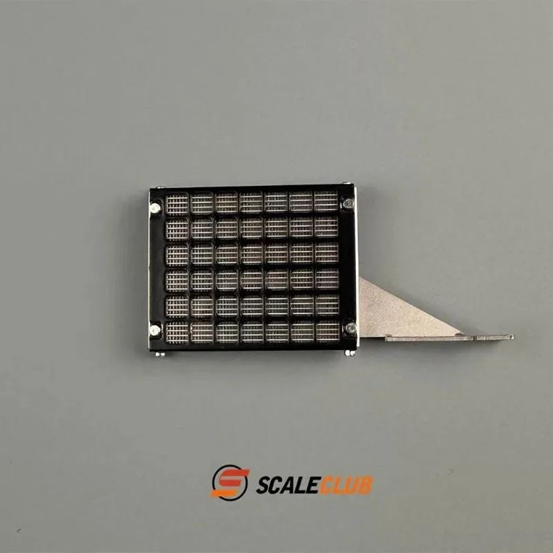 

1:14th Scale Scaleclub Metal Parking Air Conditioner Heat Sink for Tamiya RC Dump Truck SCANIA 770S 6X4 56368 8X4 56371 Car