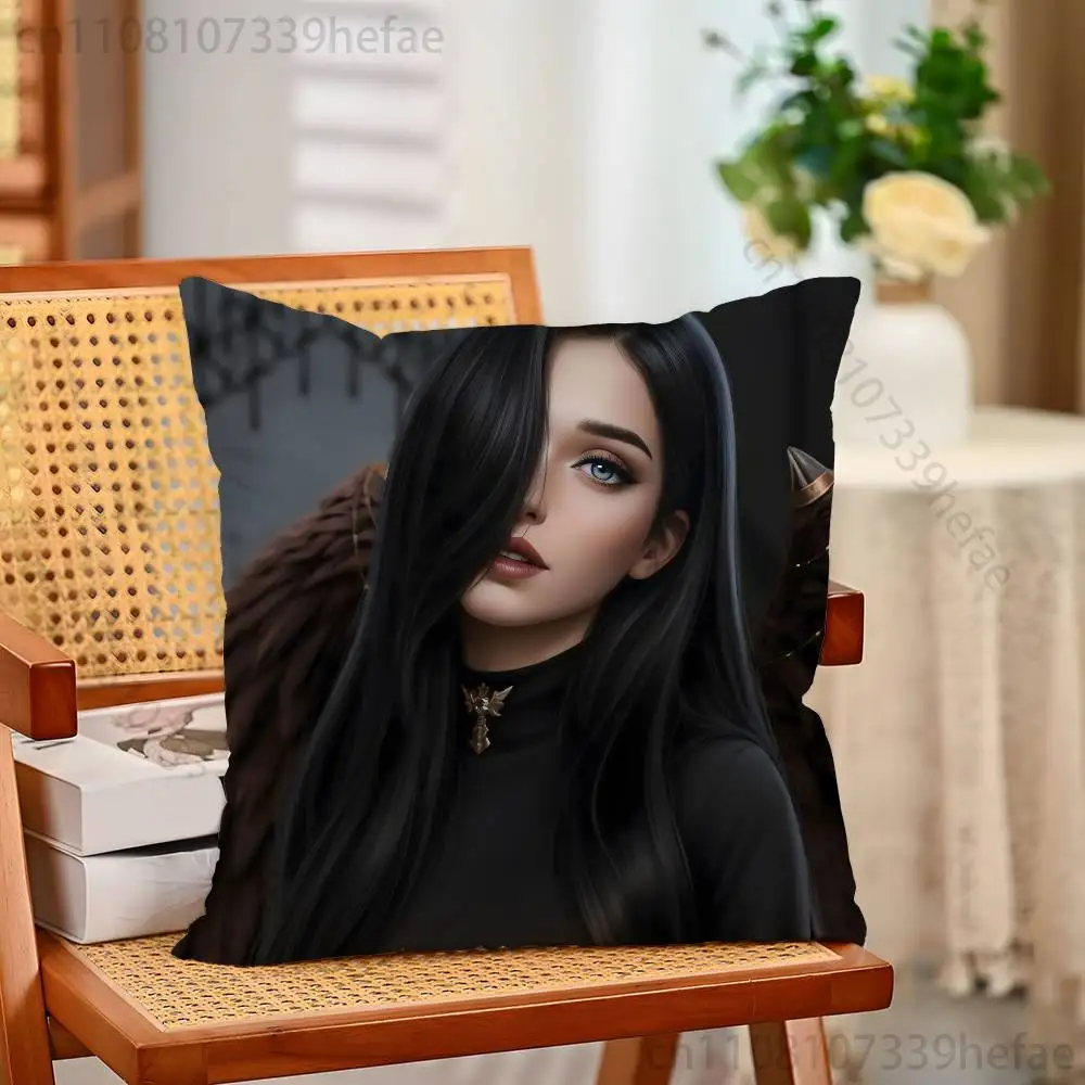 Game Romance Clubs Kissenbezüge für Schlafzimmer, Wohnzimmer, Sofa, Heimdekoration, Polyester-Kissenbezug mit Reißverschluss – Detail 12