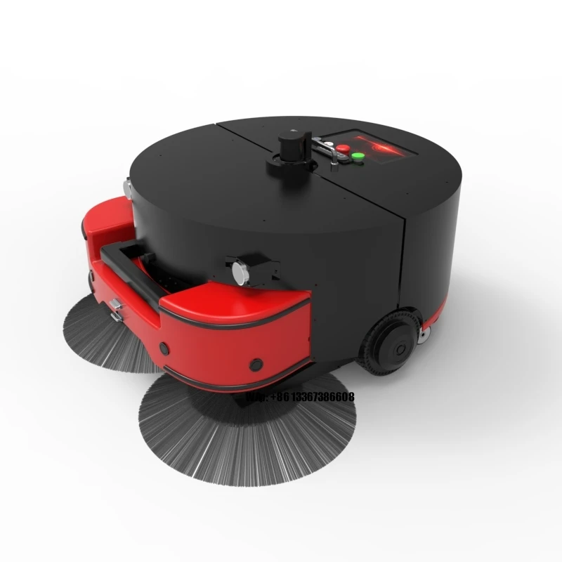 مكنسة كهربائية روبوتية صناعية شديدة التحمل، منظف أرضيات المستودعات #1