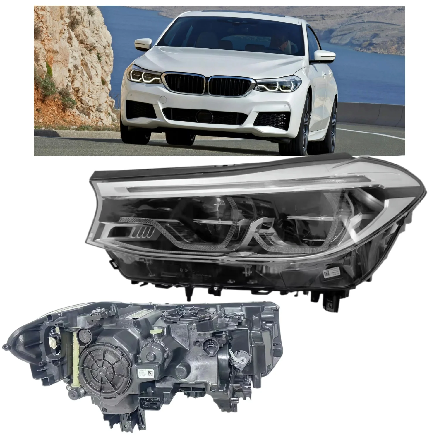 G32 GT 2017-2020 LED Original Headlight Assembly OEM Front Auto Lamp Parts