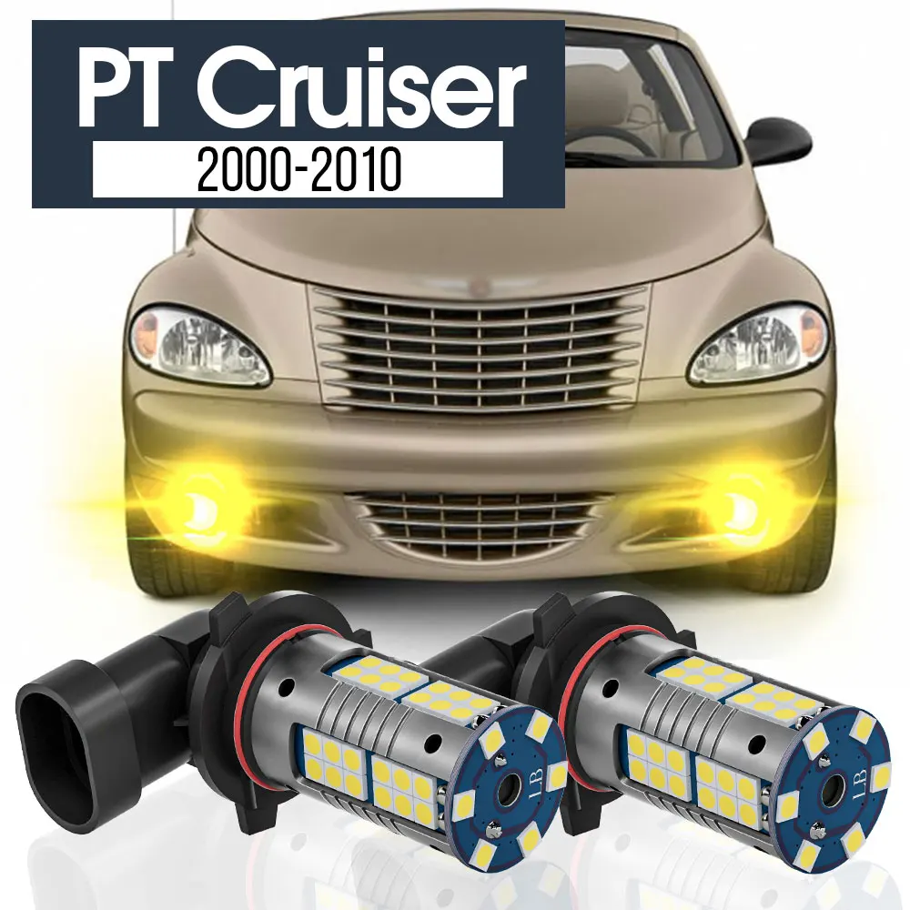 

2pcs LED Fog Light Lamp Blub Canbus Accessories For Chrysler PT Cruiser 2000-2010 2001 2002 2003 2004 2005 2006 2007 2008 2009