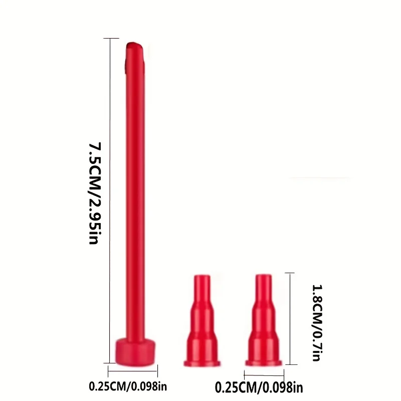 3pcs/Set - Butane Tank Adapter - Gas Refill Adapter For All Nozzles Of Butane Tanks, Flashlights, And Lighters!