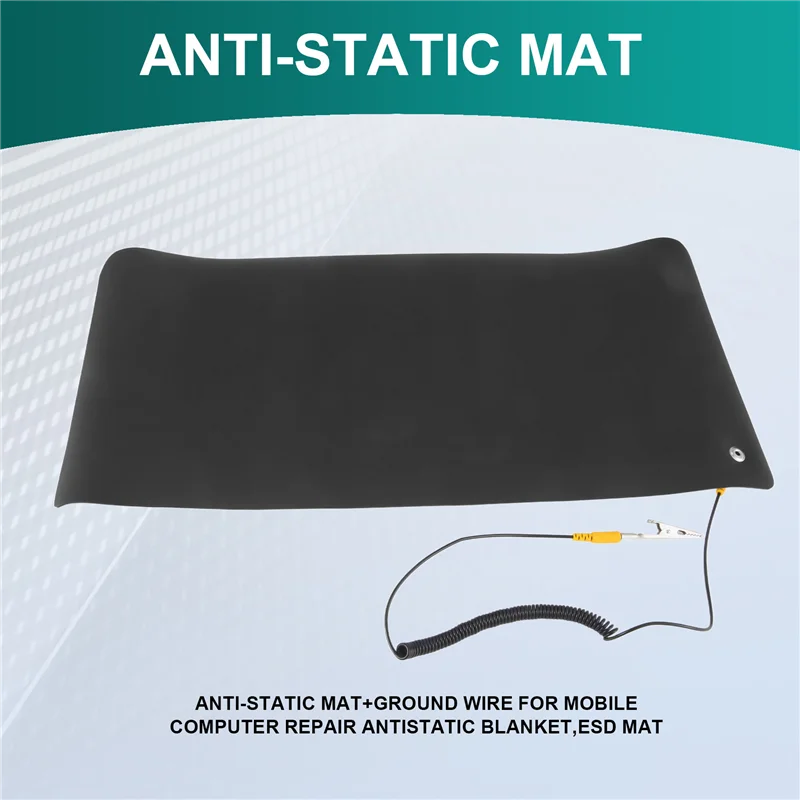 

L72A-Anti-Static Mat+Ground Wire For Mobile Computer Repair Antistatic Blanket,ESD Mat