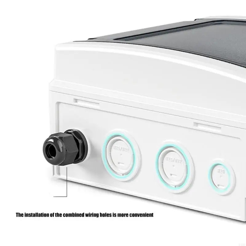 

E5BE Electrical Breakers со съемными отверстиями для проводки 5 емкость цепи IP65 Защитное прозрачное мониторинг крышки