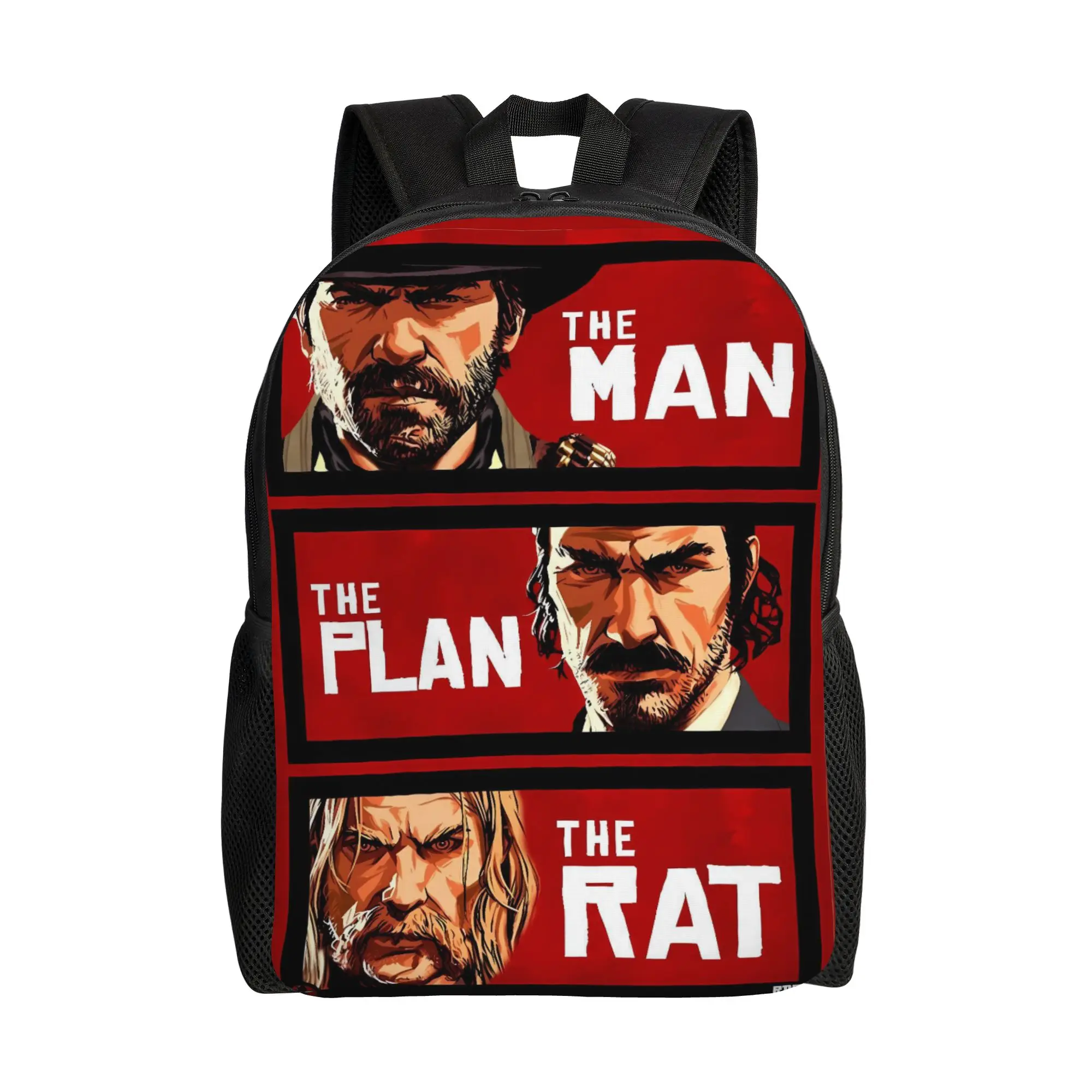 Mochila Red Dead Redemption 2, mochilas bonitas para jóvenes, mochilas grandes para viajes, mochilas personalizadas para la escuela secundaria