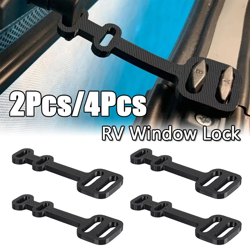 2/4Pcs Flexible RV Caravan/Motorhome Window Ventilation Stay For PolyPlastic Windows Ventilation Stay RVs Car Accessories