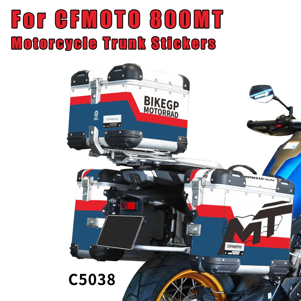 Motorcycle Sticker For CFMOTO 800MT 800 MT Trunk Decoration Back Tool Box Protect Decal TailBox Suitcase Paster Moto Stickers