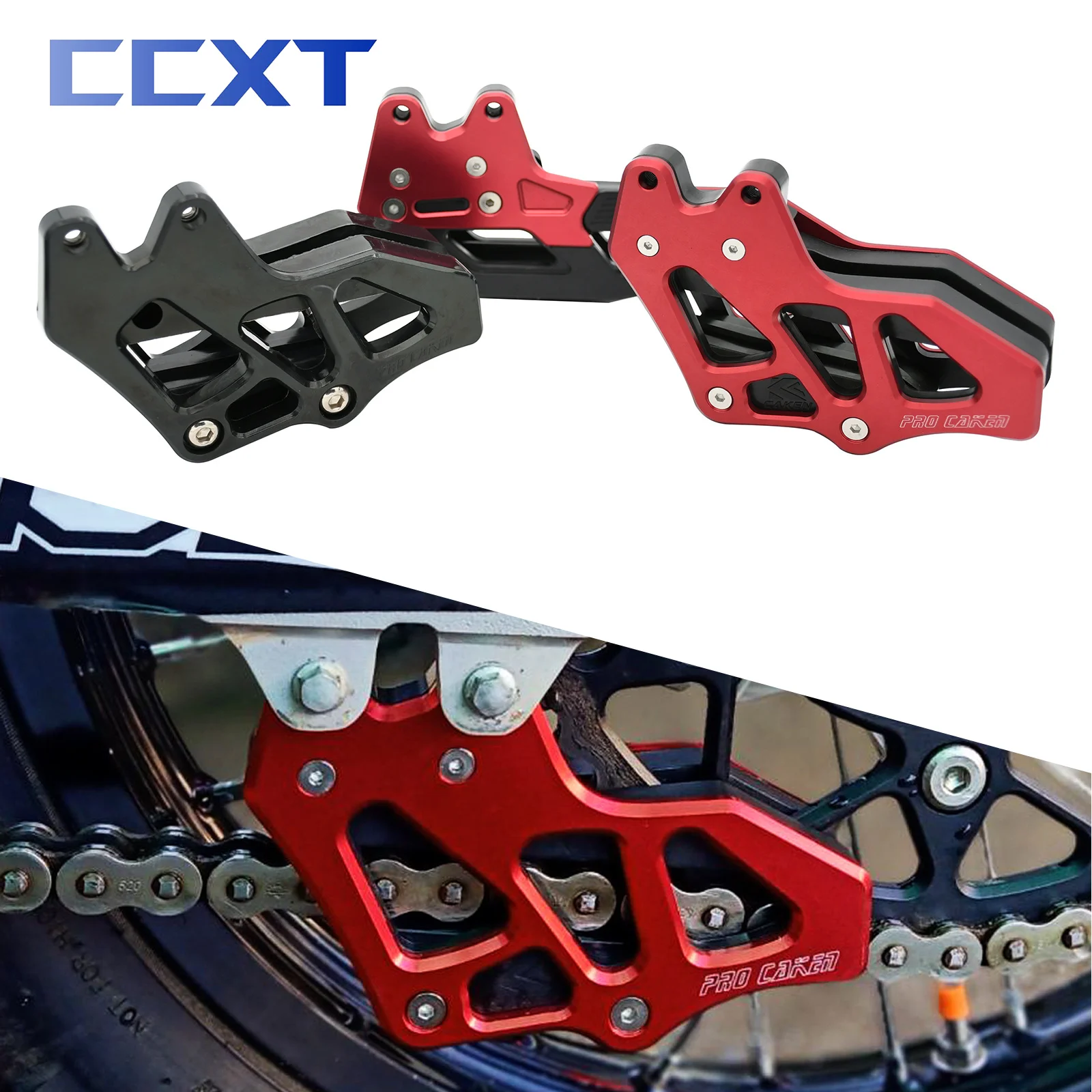 CNC Chain Guide Guard Protector For Honda CRF250L CRF300L RALLY CRF250M CRF125F CRF230F CRF250F 2003-2021 Motocross Universal