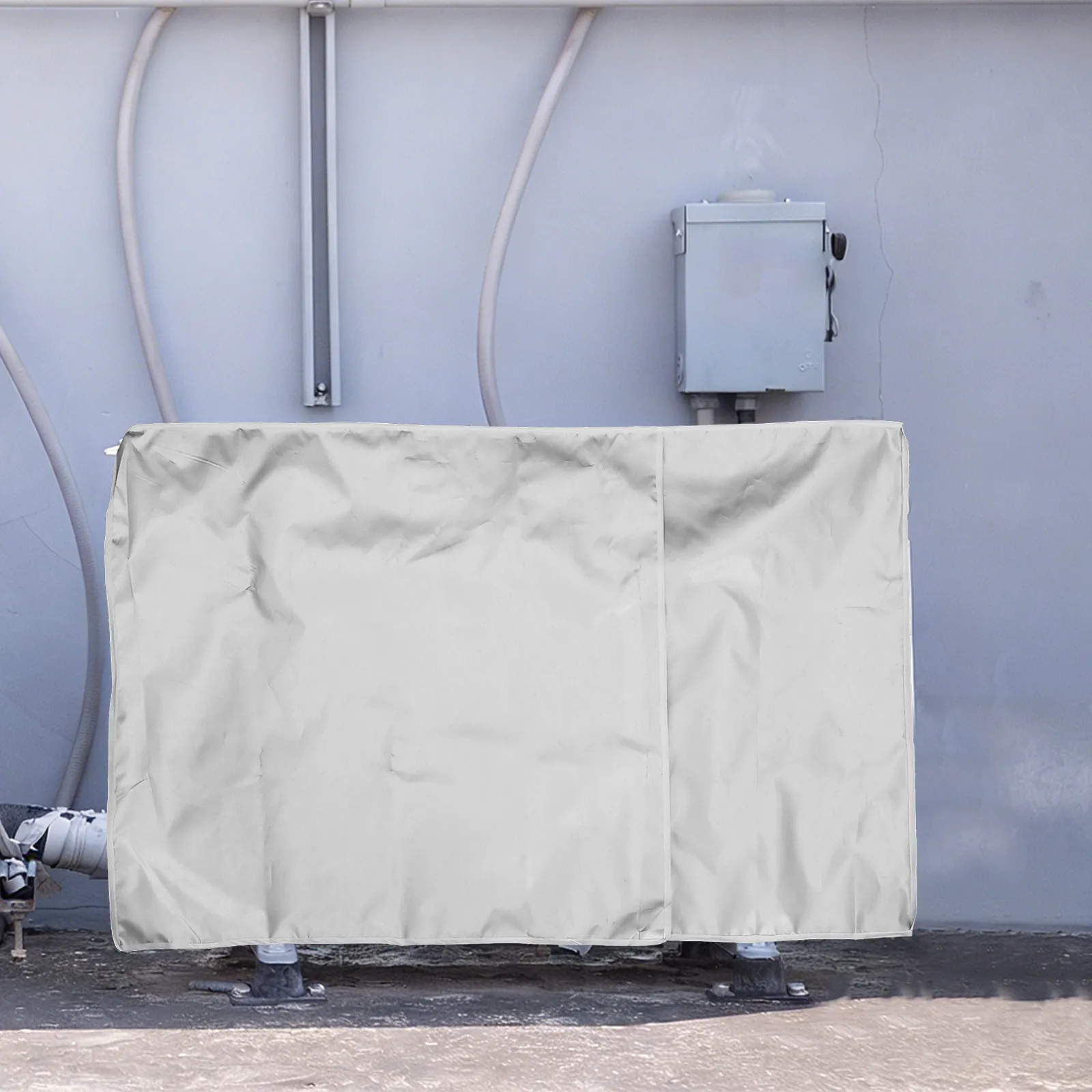 

Air Conditioner Cover for Outside Unit 86x35x60cm Weatherproof Heavy Duty Polyester Fit Most Brands Energy Efficient Outdoor Ac