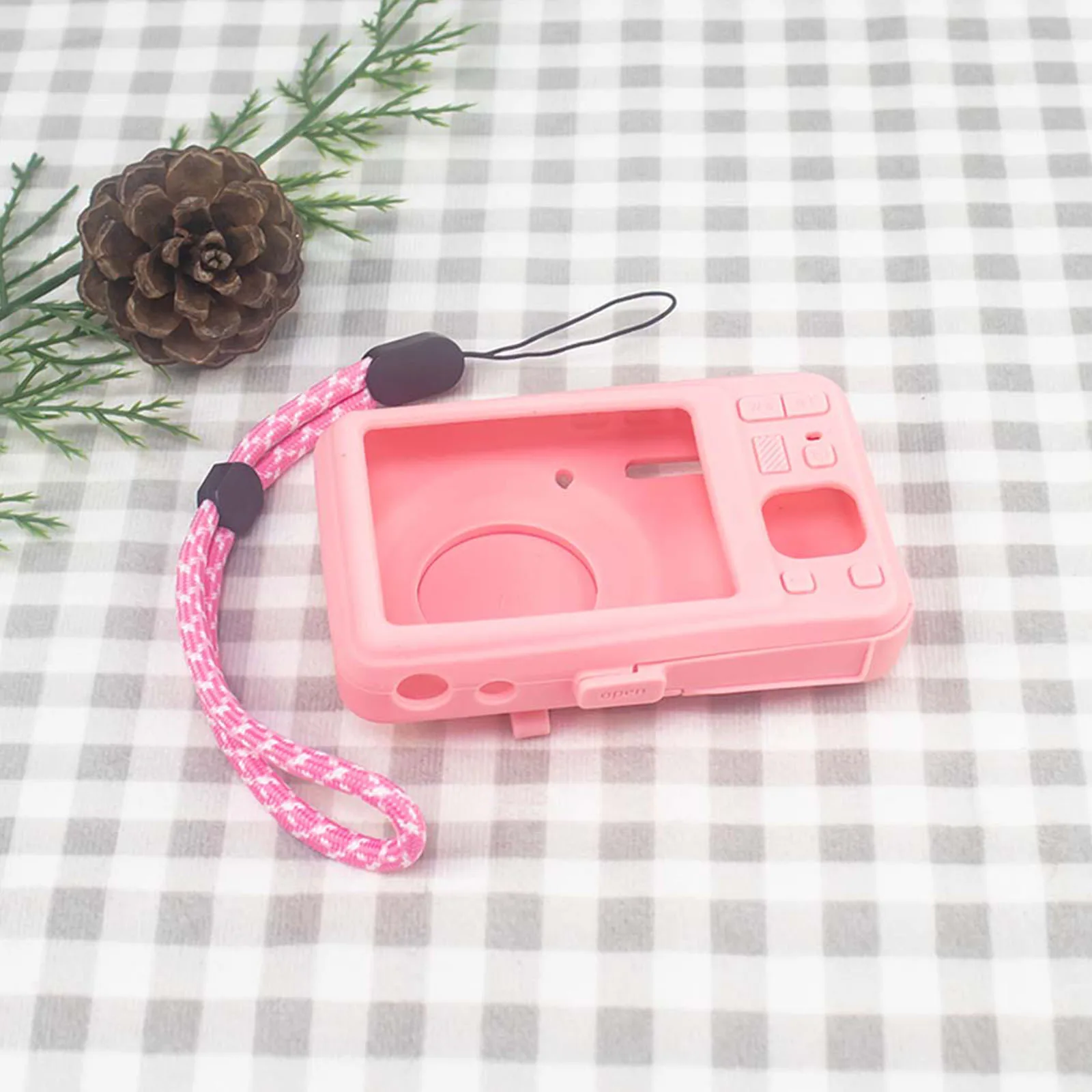 Silicone Shockproof Anti-Slip Camera Protector for KODAK PIXPRO FZ55 Digital Camera with Precise Cutouts for Daily Travel Work