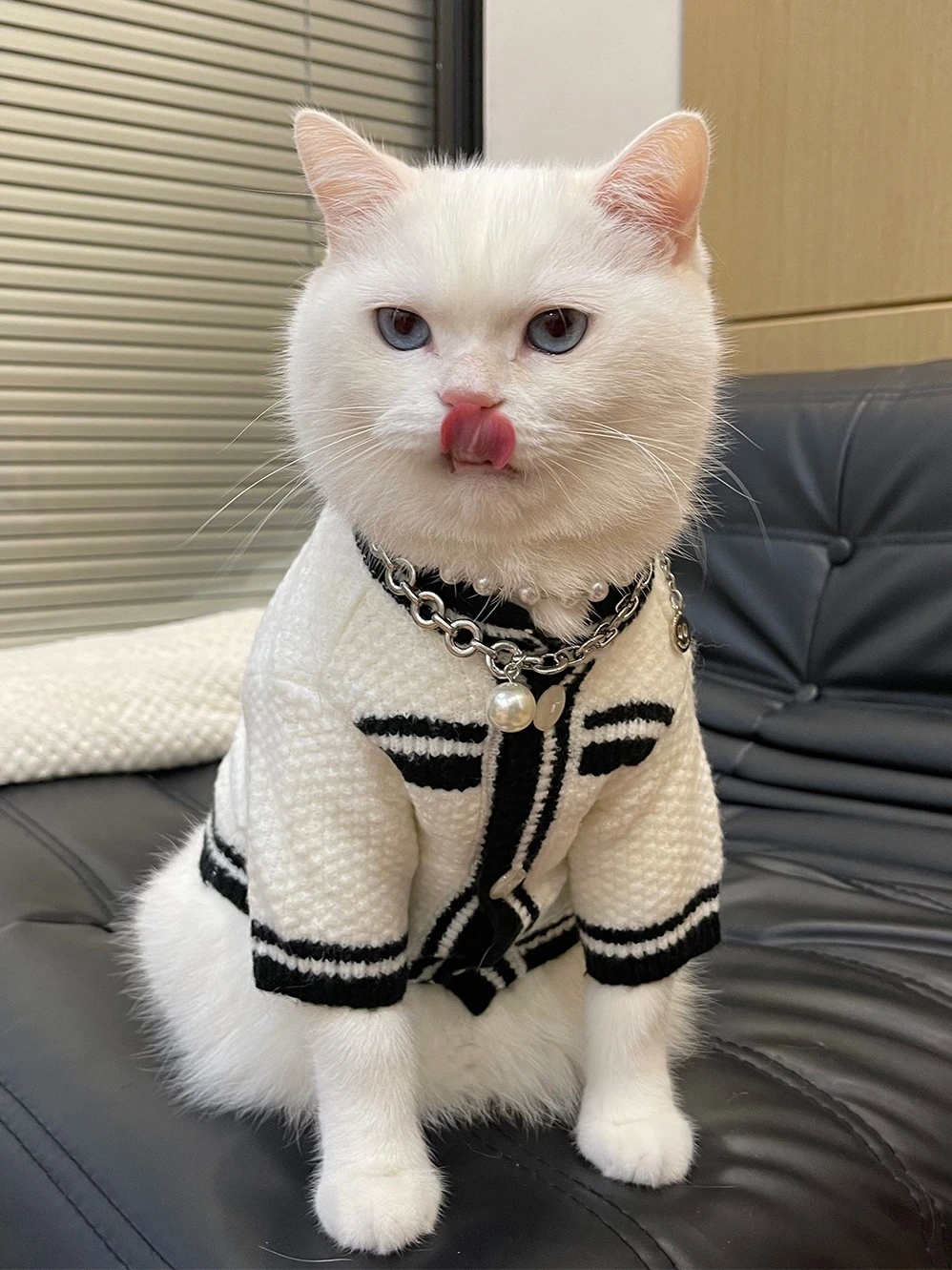 Cat clothes Dog winter sweater Lovely warm pet cat