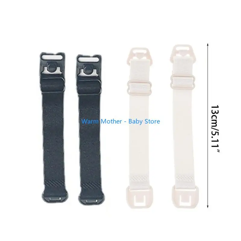 حمالة صدر للرضاعة مشبك مضخة الثدي الصدرية تمديد حزام للأمهات المرضعات تغذية العرض حمالة صدر للرضاعة مشبك تمديد هوك 2 قطعة 57QE