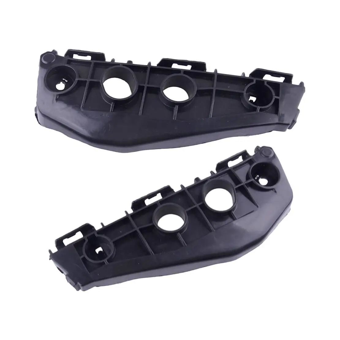 

Пара левых и правых кронштейнов переднего бампера, черный ABS 5211602170 TO1042114 5211502170 TO1043114, подходит для Toyota Corolla 2011 2012 2013