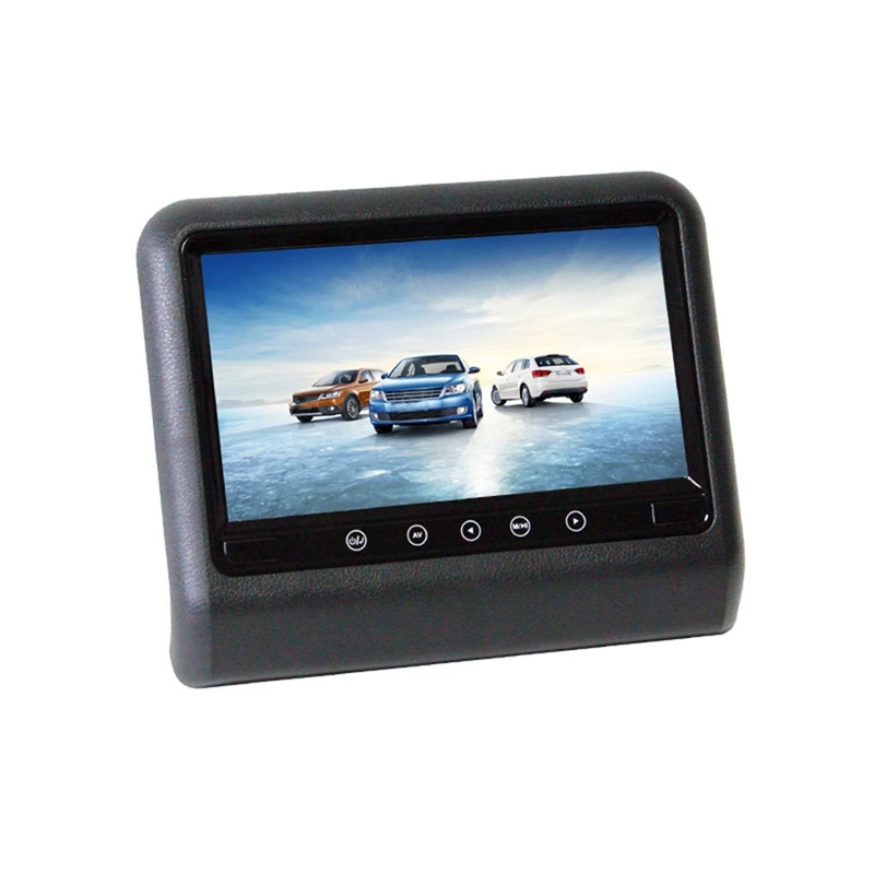 Car Backrest Multimedia Player Car Headrest Pillow Display, Headrest Display,Car Headrest Lcd Screen Monitor,9 Inch