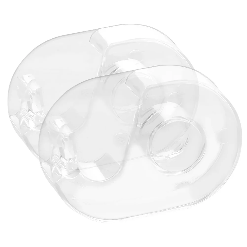 2pcs Tape Dispenser Desk Holder Portable Cutter For Office Home School Use Smooth Edges Modern Design Household Tape Supply