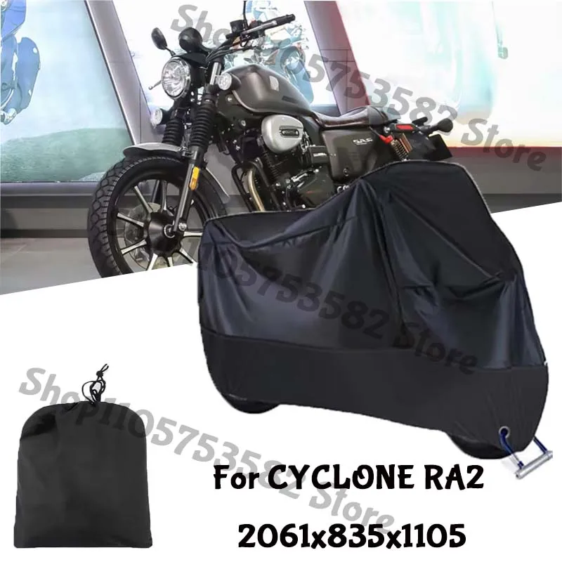 Motorcycle Full Covers For CYCLONE RA2 Car Outdoors Sun Protection Dust No Ear Thickened Oxford Clothcover Accessories