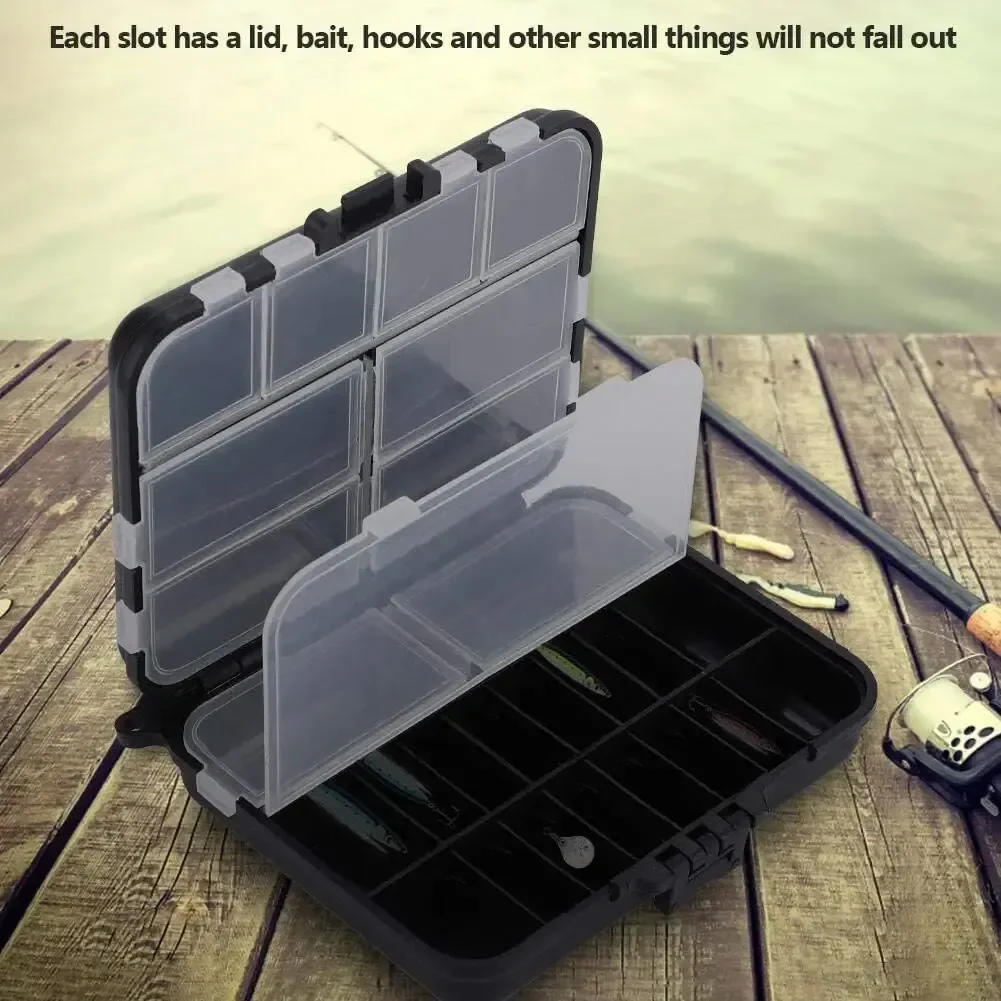 Small Tackle Box Organizer ,Mini Tackle Boxes Plastic Fishing Organizer Tackle  Containers Kayak Fly Boxes 26 Slots Cycling bib