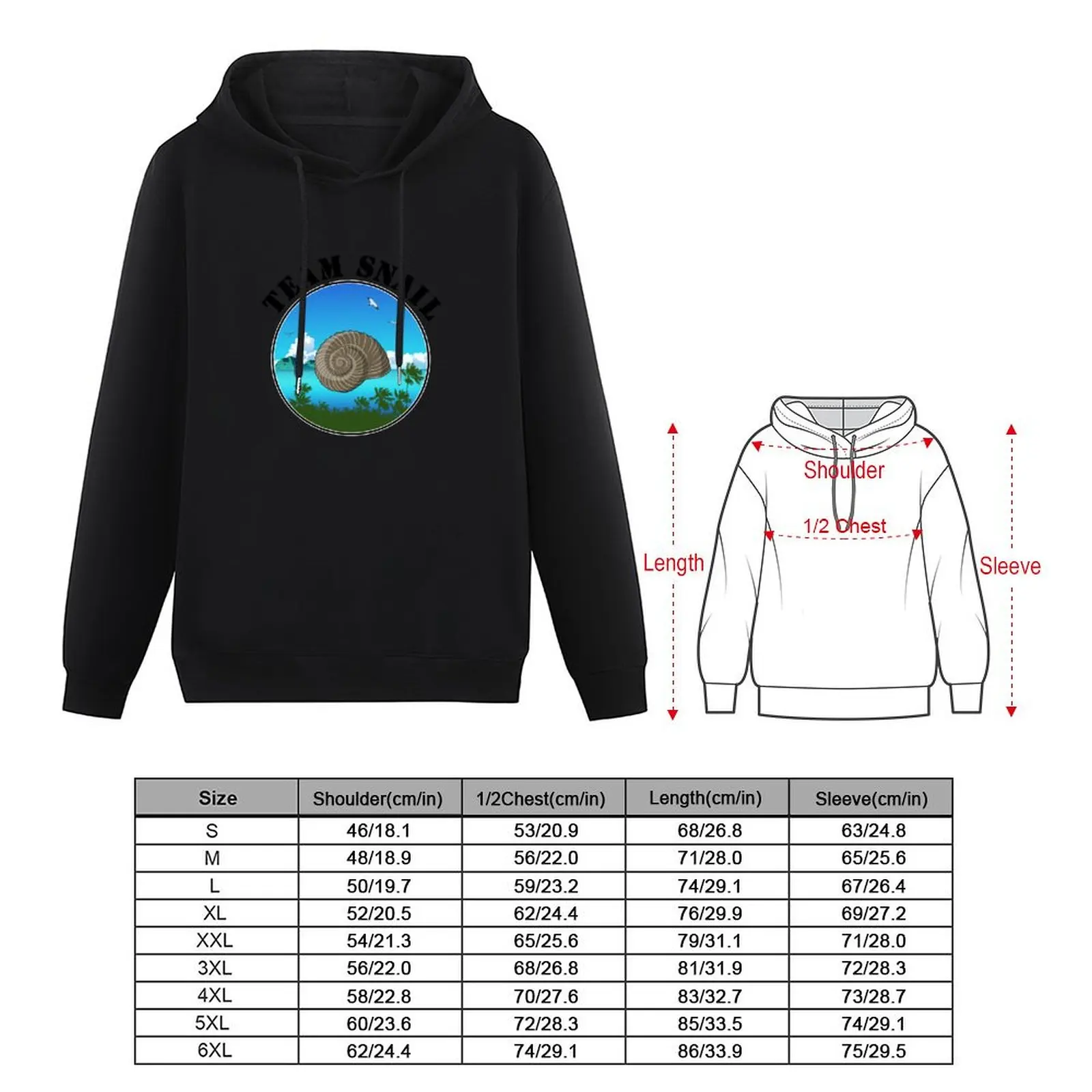 Team Snail LHI 2020 Pullover Hoodie anime clothes male clothes men's winter sweater mens hoodies