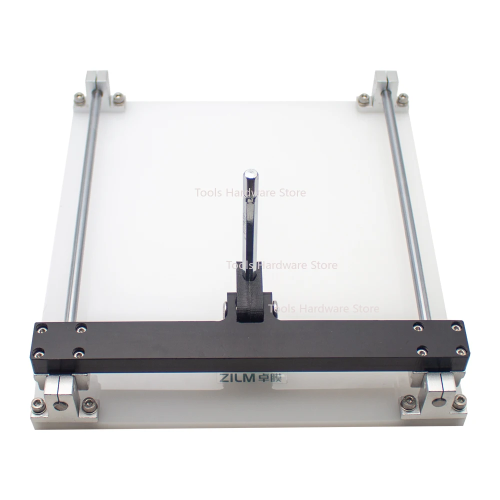 Ferramenta de corte de wafer de silicone de laboratório, trilho duplo, portátil, chip de silicone, camada fina, instrumento de corte de vidro, liga/cortador de diamante