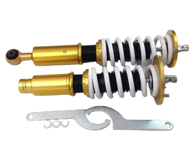 

Popular Hot sell RTS High quality DWD coilover suspension parts shock absorbers for racing Honda Accord 6th Gen CG 1998-2002 HND