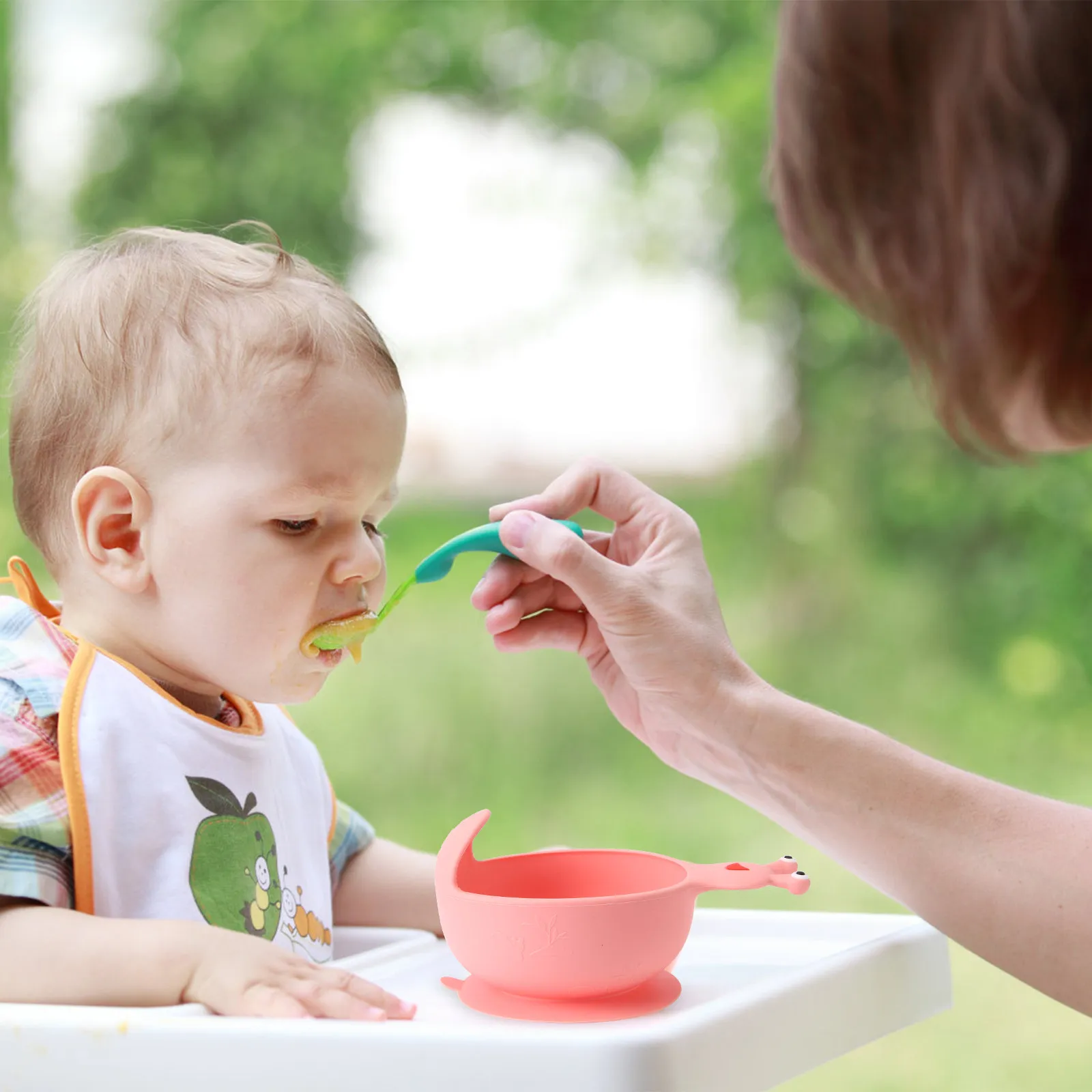 

Silicone Baby Bowl Feeding Food Suction Cup Tableware Anti fall Toddler Bowls Cartoon Lightweight Easy Clean Baby