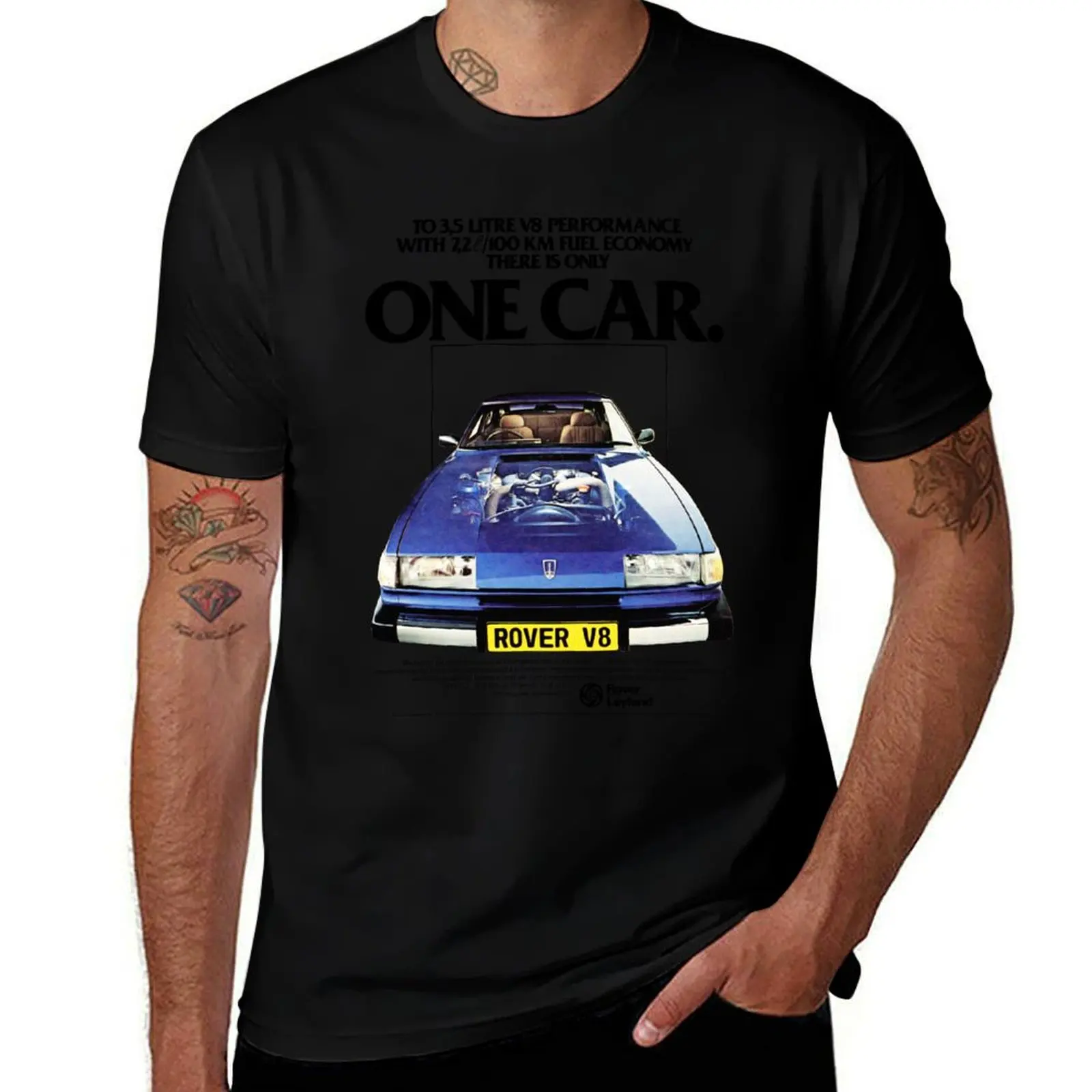 

ROVER SD1 3500 V8 T-Shirt t shirts cotton 100% cotton t shirts man 100% T-Shirt