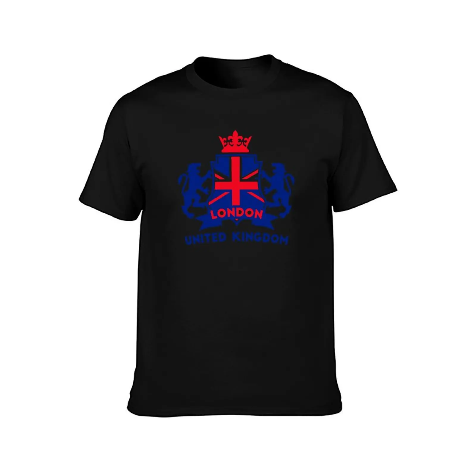 London United Kingdom Pride British Emblem Union Jack UK Souvenir Gift T-Shirt Sport Basic Moisture Wicking Tee