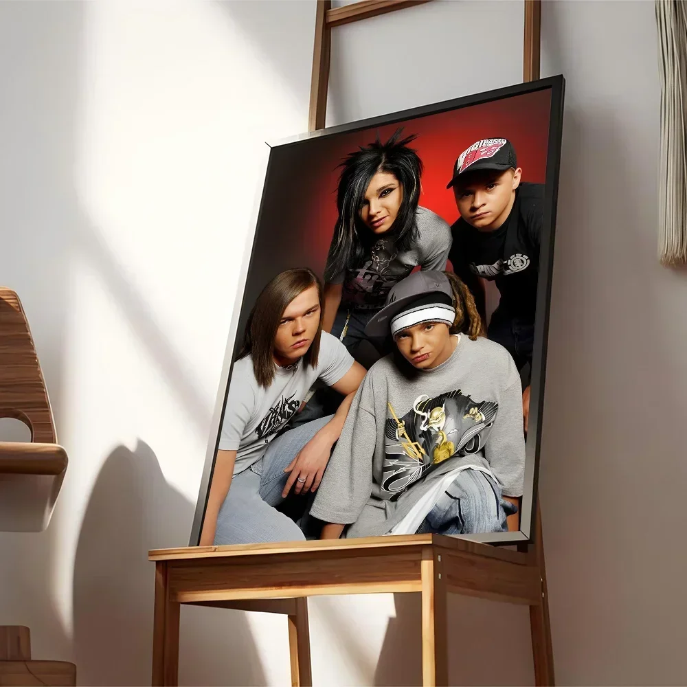 T-tokio H-hotel Band Whitepaper Poster Waterproof Paper Sticker Coffee House Bar Posters Wall Stickers