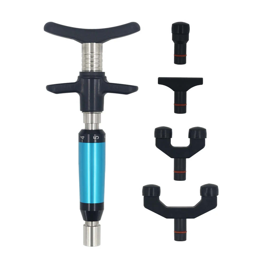 Novo corrector de quiropraxia manual ajuste terapia coluna correção ativador massager cuidados com a saúde manual conjunto arma
