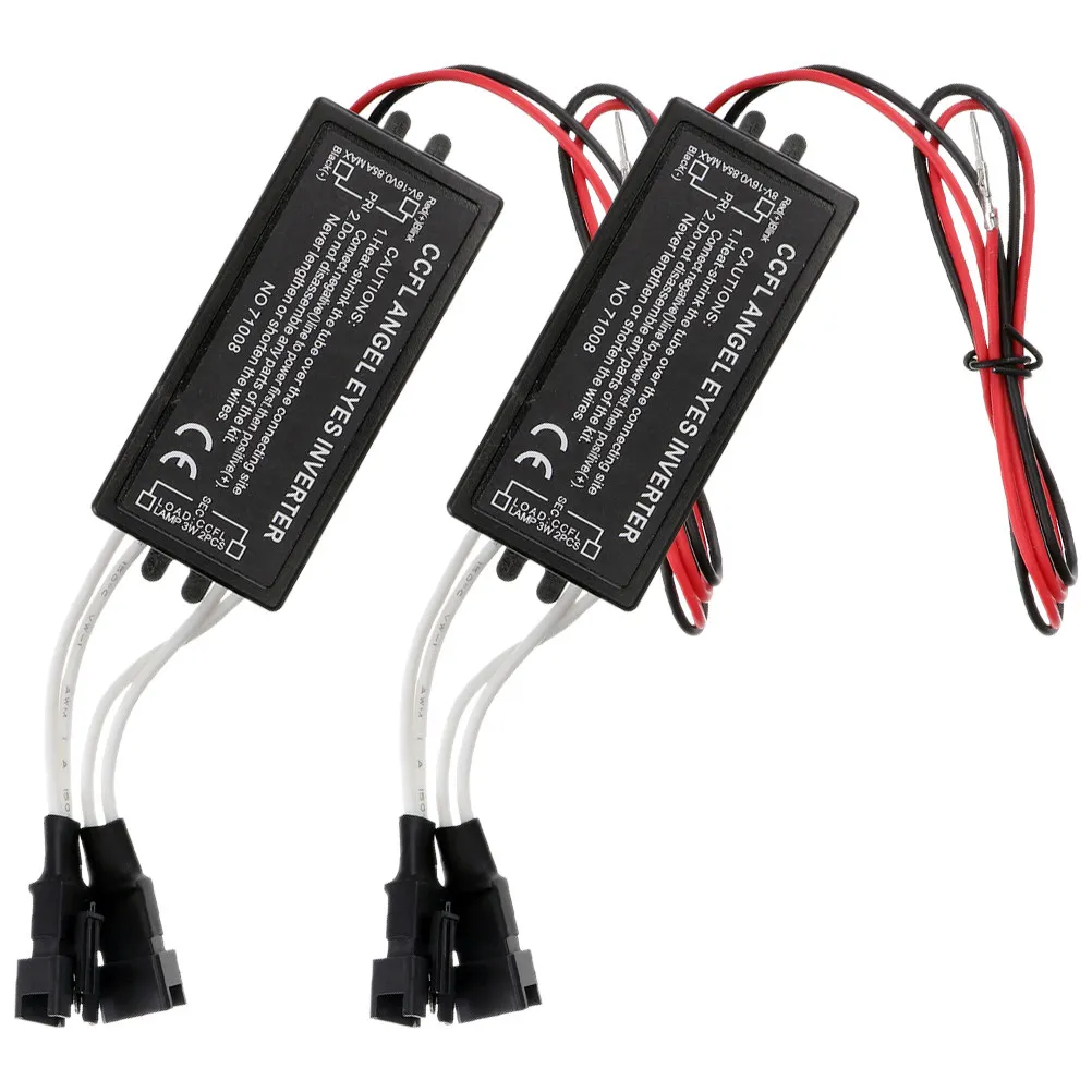 

2 шт., 12 В, автомобильный инвертор, компактный портативный автомобильный инвертор для автомобиля, мотоцикла, судна, энергоэффективный адаптер питания