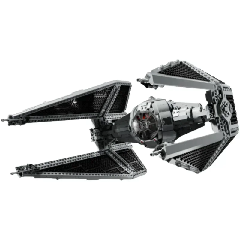 Novo 1931PCS TIE Intercetor Model Building Set Colecionável com Minifigura Criativo Construir Exibição Starfighter MOC Brinquedo Presente Adulto