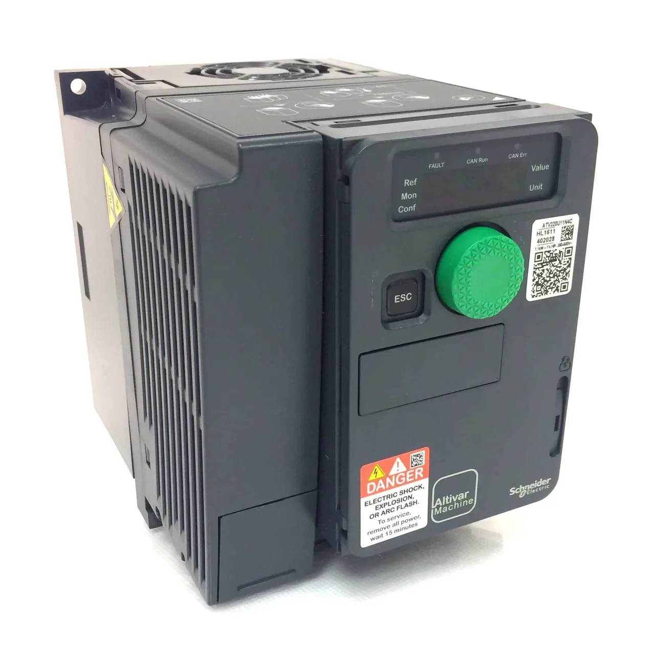 

ATV320U11N4C ATV-320U11N4C variable speed drive, Altivar Machine ATV320, 1.1kW, 380 to 500V, 3 phases, compact
