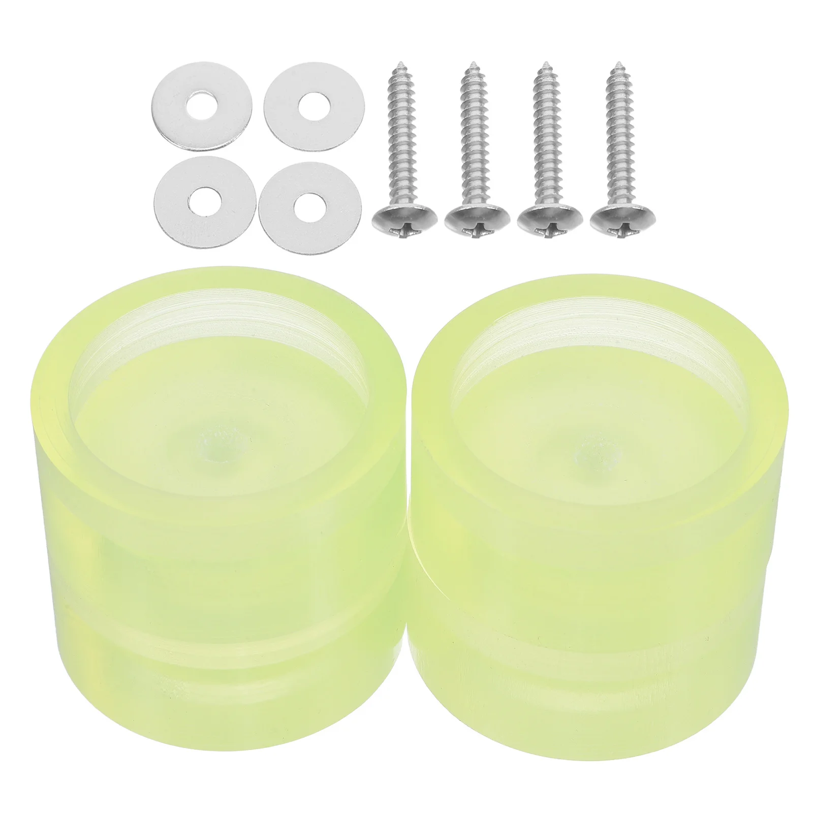 

4Sets Fishing Box Height Increasing Rubber Pads Anti-Slip Tackle Box Feet Stable Protective Vibration Dampers Fishing