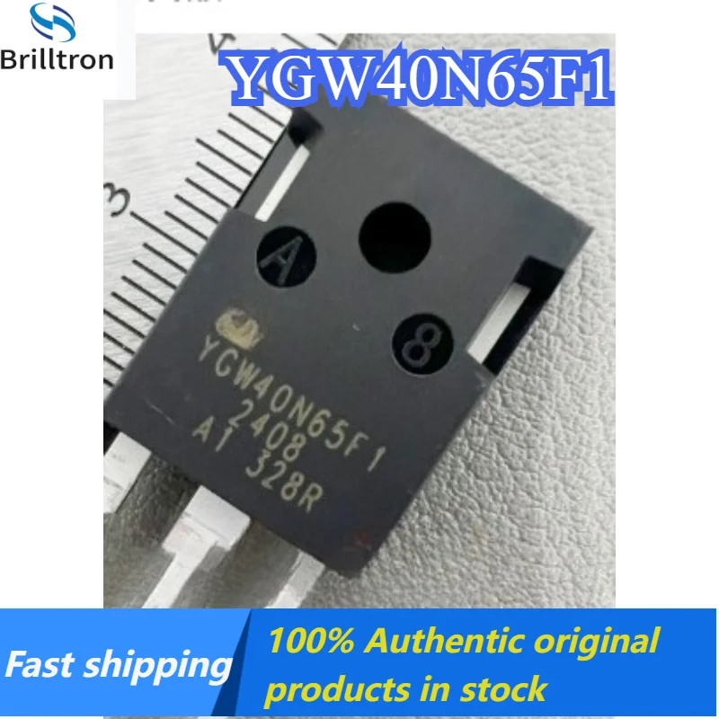10-30PCS YGW40N65F1 Induction Cooker Welding Machine IGBT Power Transistor TO-247 Brand New Original in Stock , Fast Shipping.