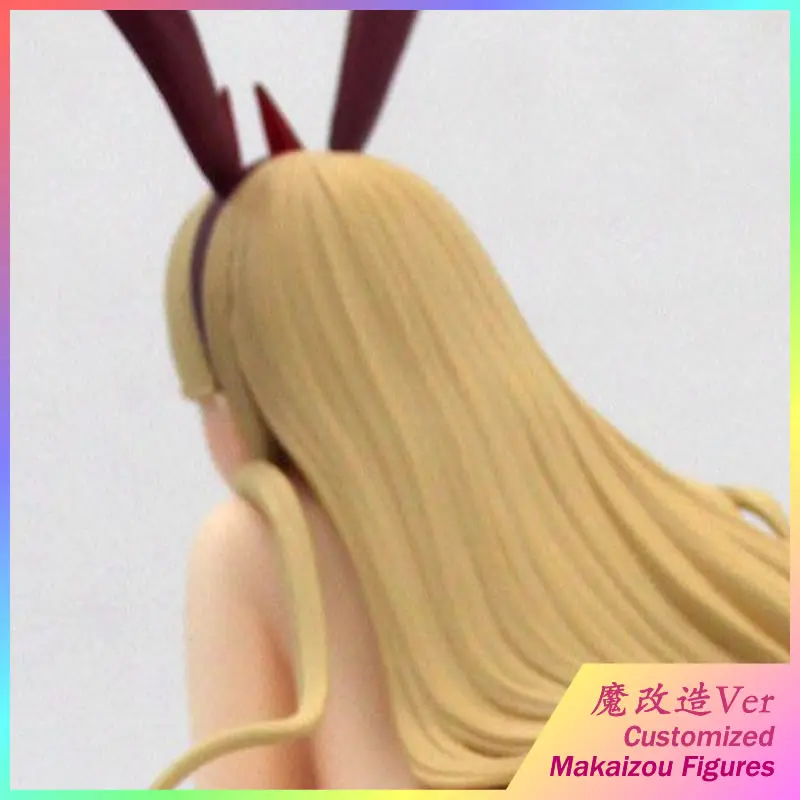 25CM Classic Anime Characters Horned Red Girl Bunny Ver Makaizou PVC Customized R18 Action Figure Collection Doll  A-0282