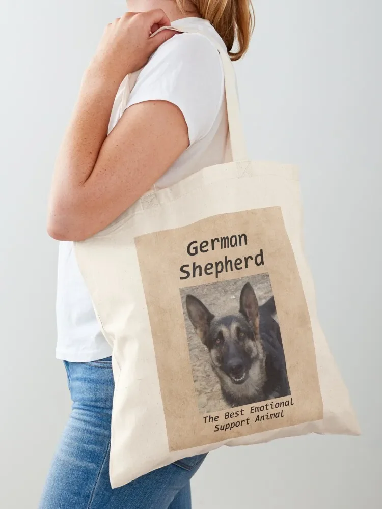

German Shepherd E.S.A Tote Bag ecological bags tote bag men foldable reusable bag