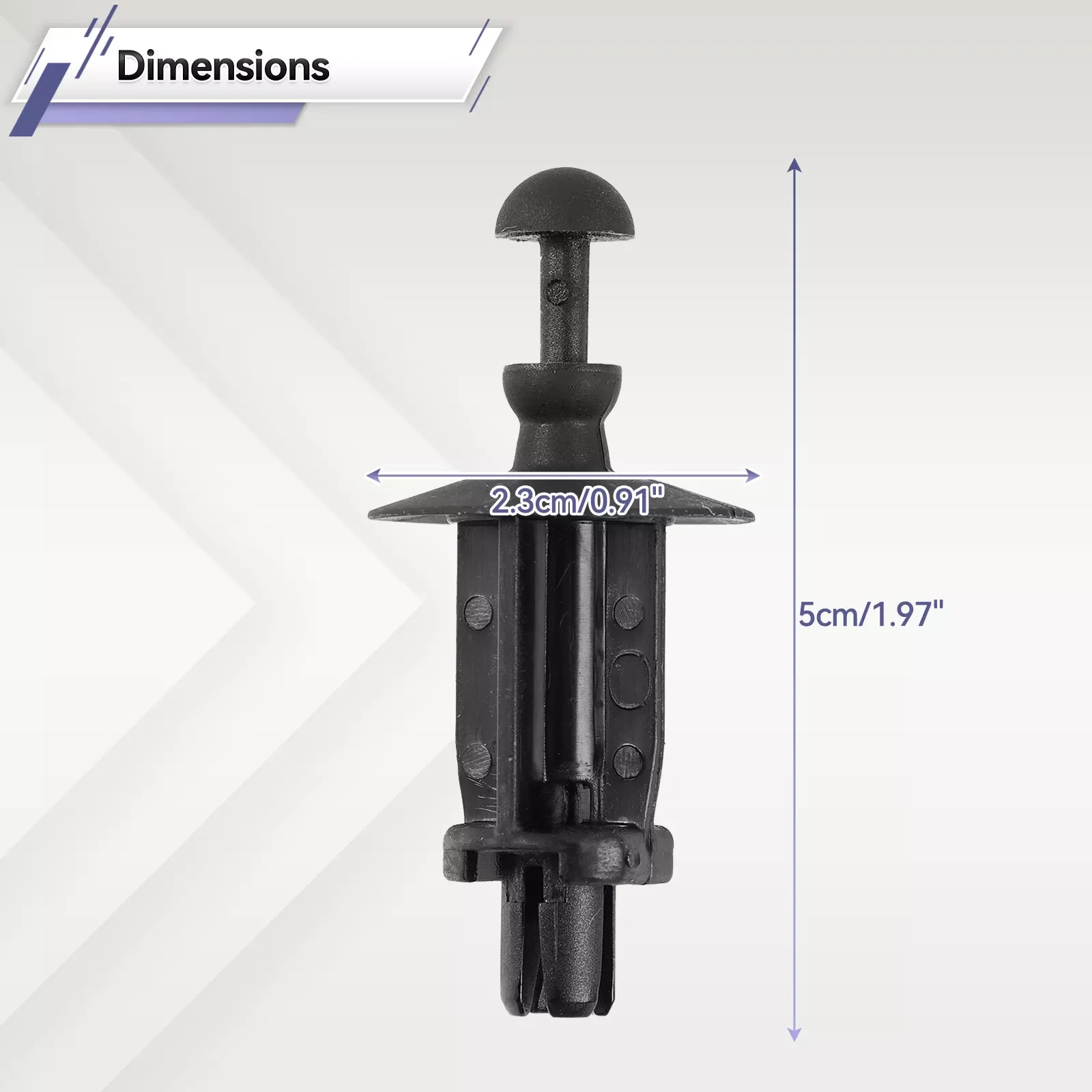 For Mazda 3 BM/BP Hatchback Models CX-3 CX-30 DM Onwards Tailgate Trim Panel Hanger Buckle Trunk Hood Hook BHN968301 BHN9-68-301