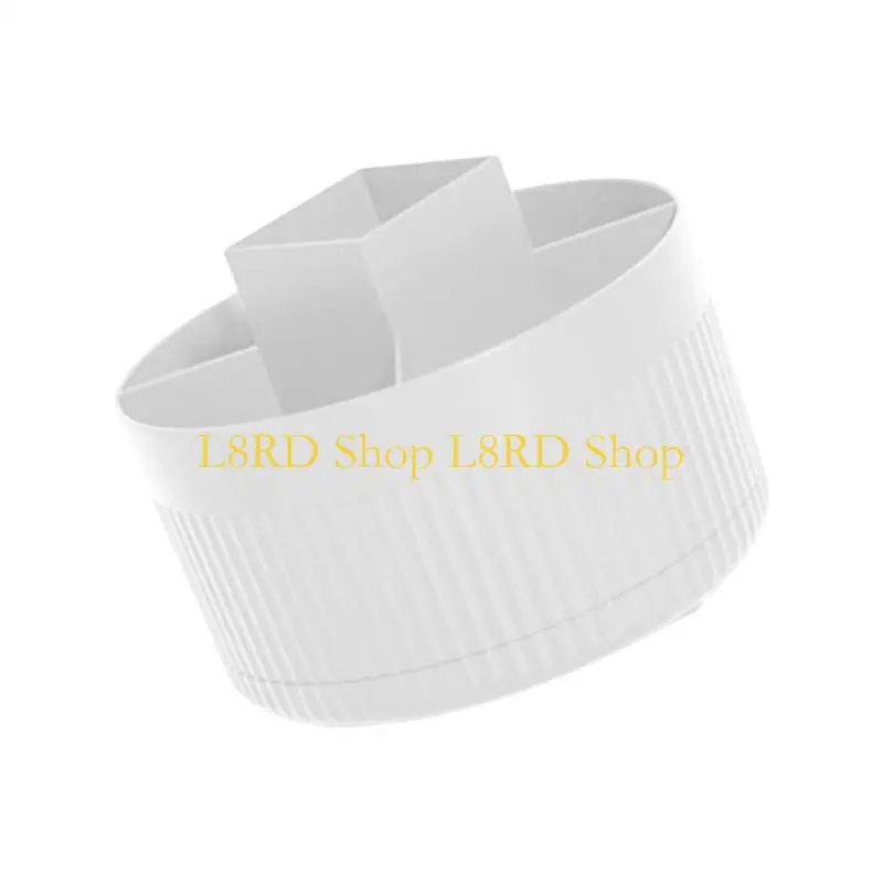 L8RD 360° Rotating Makeup With Multi Layer Storage For Cosmetic Brushes Lipsticks On Dressing Table Bathroom Vanity