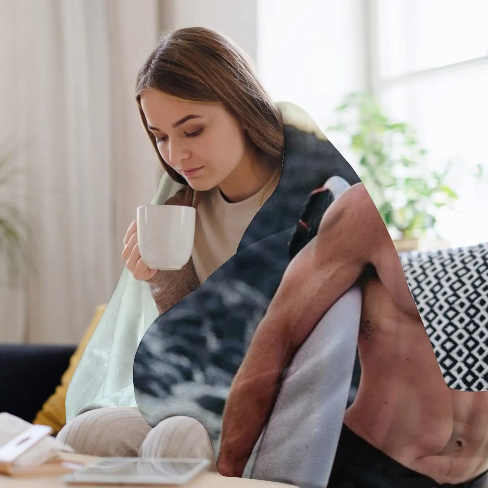 كريس هيمسوورث رمي بطانية أشعث أنيمي رقيقة أفكار هدايا عيد الحب البطانيات