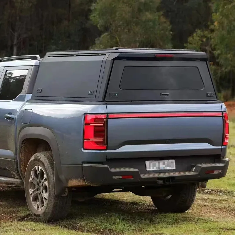 

В наличии: Легкий алюминиевый тент-кунг для пикапов 4x4 (Hilux, Ranger, Tacoma, BYD Shark 6, F150) – быстрая доставка