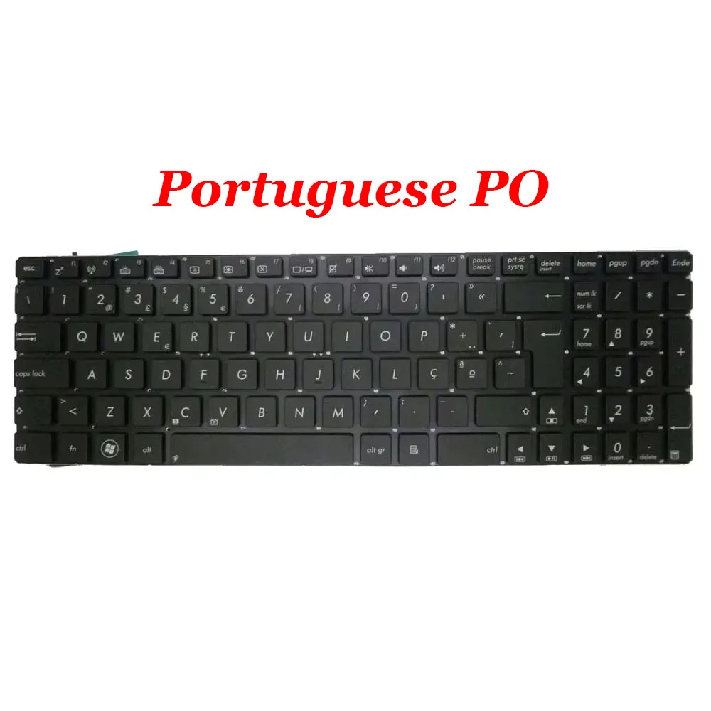 BE\CA\FR\NE\PO\US Keyboard For ASUS N56 N56DP N56DY N56VB N56VJ N56VM N56VV N56VZ N56JK N56JN N56JR Black Without Frame